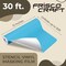 Stencil Vinyl Masking Film - Compatible Stencil Vinyl for Cricut Machine, Silhouette, Cameo - Blue Removable Vinyl Stencil Sheet - Easy to use, No Residue, Multi-Purpose (12” x 30ft)